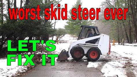 repowering a skid steer|Repowering a Junk Skid Steer With The Wrong Engine,.